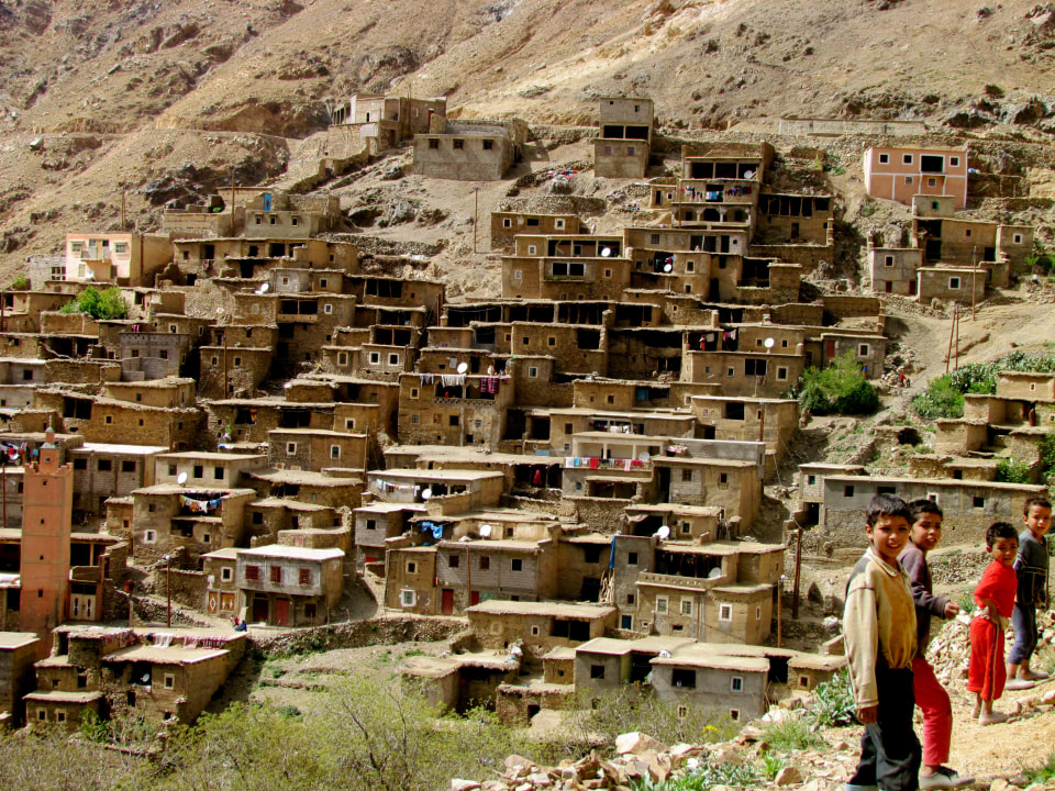Toubkal Summit, Imlil Valley, Tizi Oussem village, highest waterfalls in the Atlas Mountains