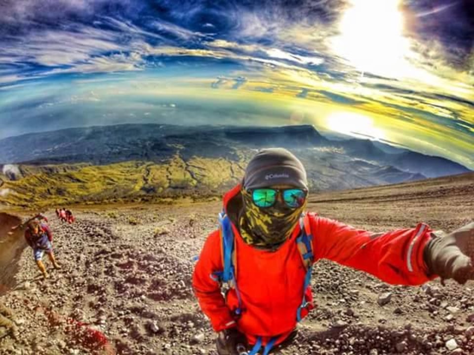 Sembalun savanna, Sembalun Crater Rim, Segara Anak Lake