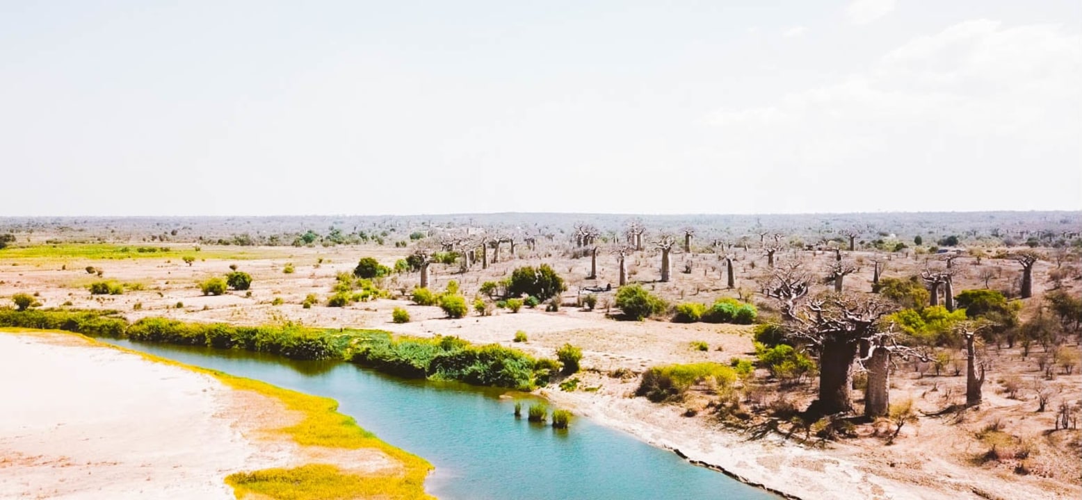 Ifaty lagoon, Baie des Assassins beaches, Nosy Lava coral islets, Tsitakakantsa baobab