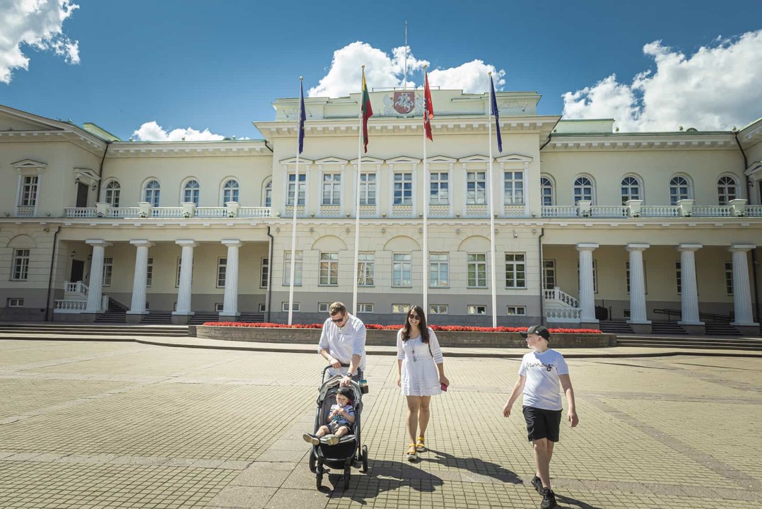 Vilnius Cathedral Square, Gediminas Castle Tower, Palace of the Grand Dukes of Lithuania