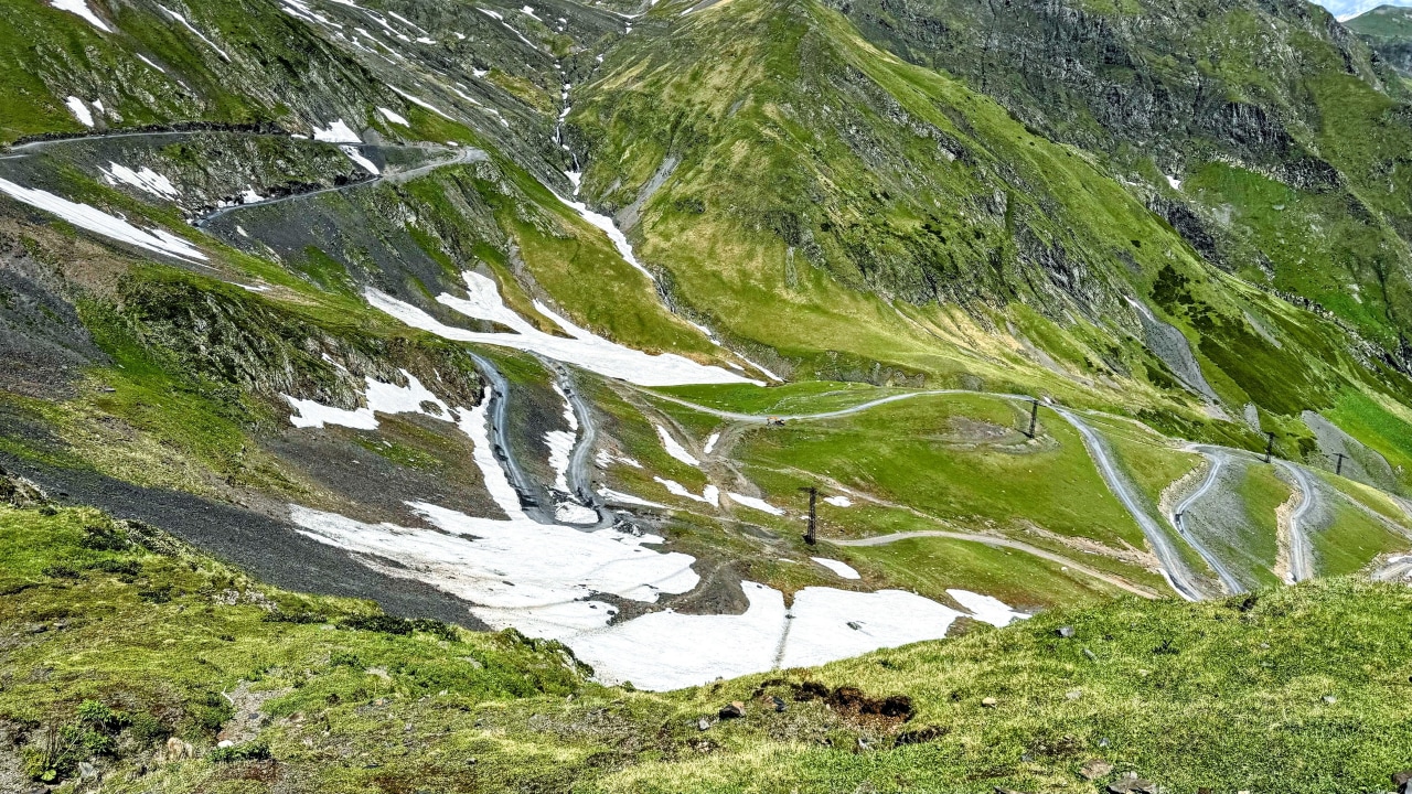 Gombori Pass mountain views, Omalo village and alpine meadows, Pirikiti Valley with Girevi Fortress