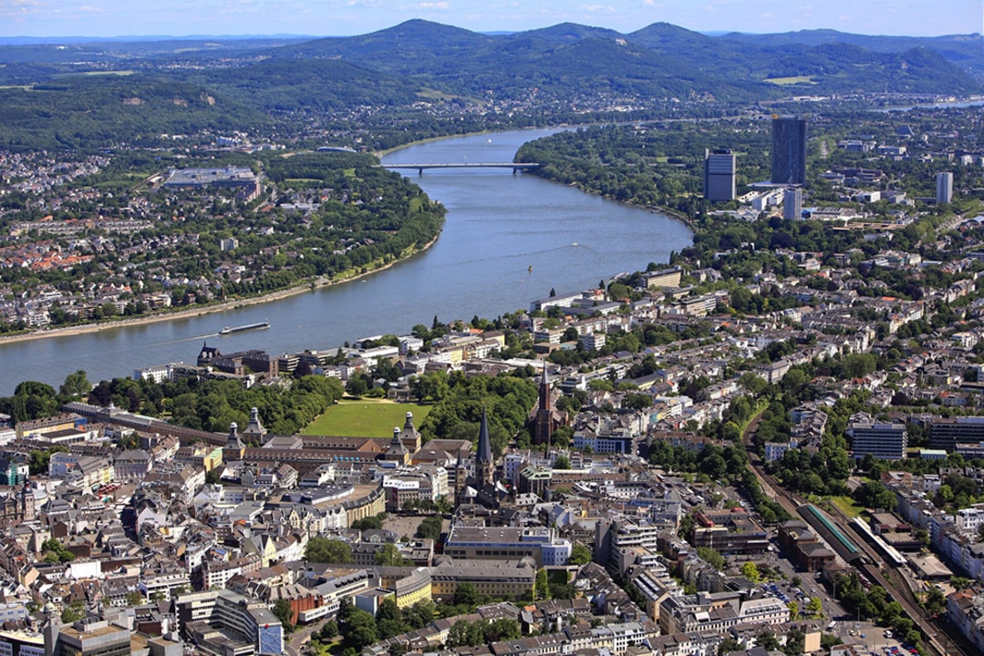 Bonn historic streets, Bonn beautiful architecture, Cologne train ride