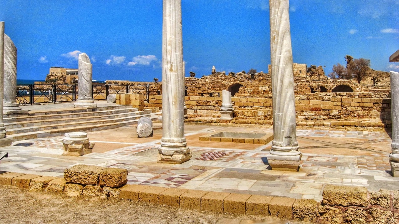 Baha'i Gardens, Louis Promenade, Stella Maris Monastery and Lighthouse, Roman Theater of Caesarea