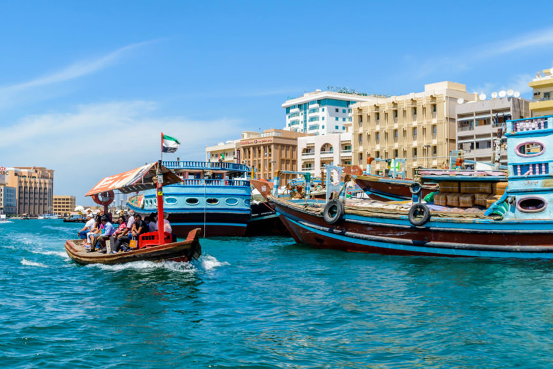 Gold Souq, Spice Souq, Dubai Creek, Burj Khalifa