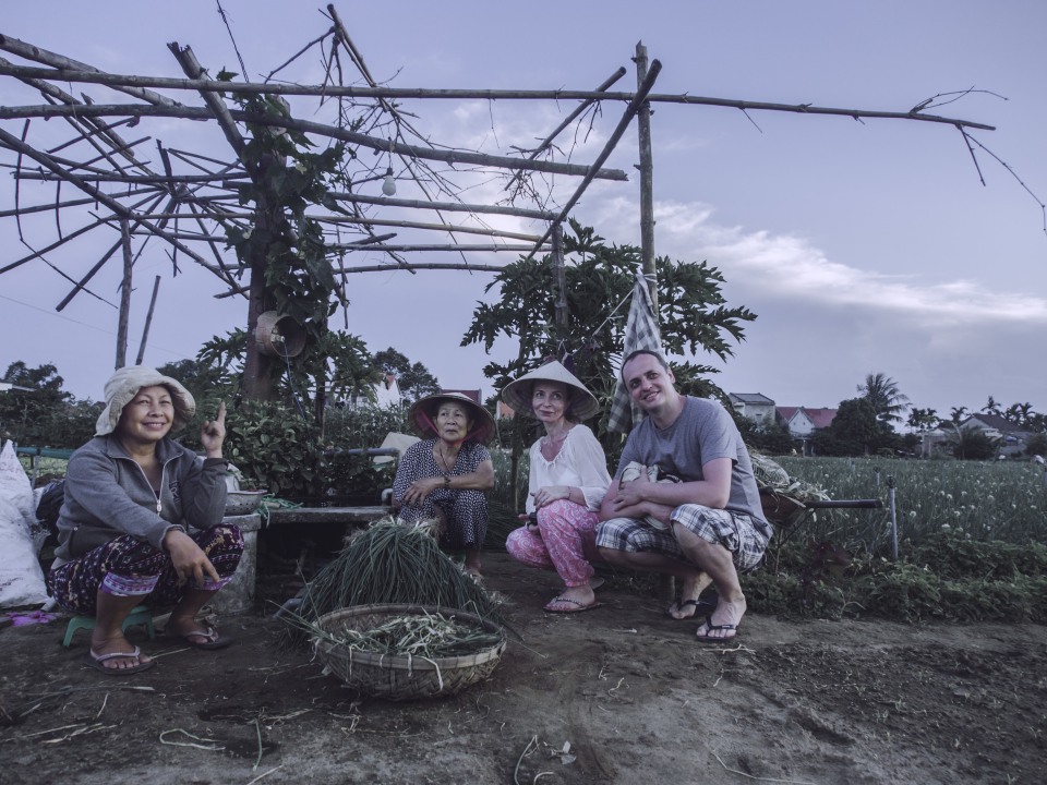 Hội An Central Market, Tra Que Vegetable Village, boat ride on the river, the beach