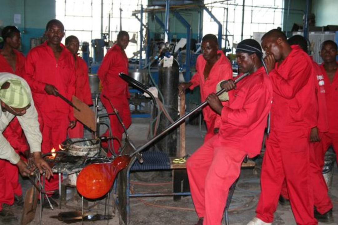 Ngwenya Iron Ore Mine, Ngwenya Glass showroom and factory, Komati River Valley, Maguga Dam Wall