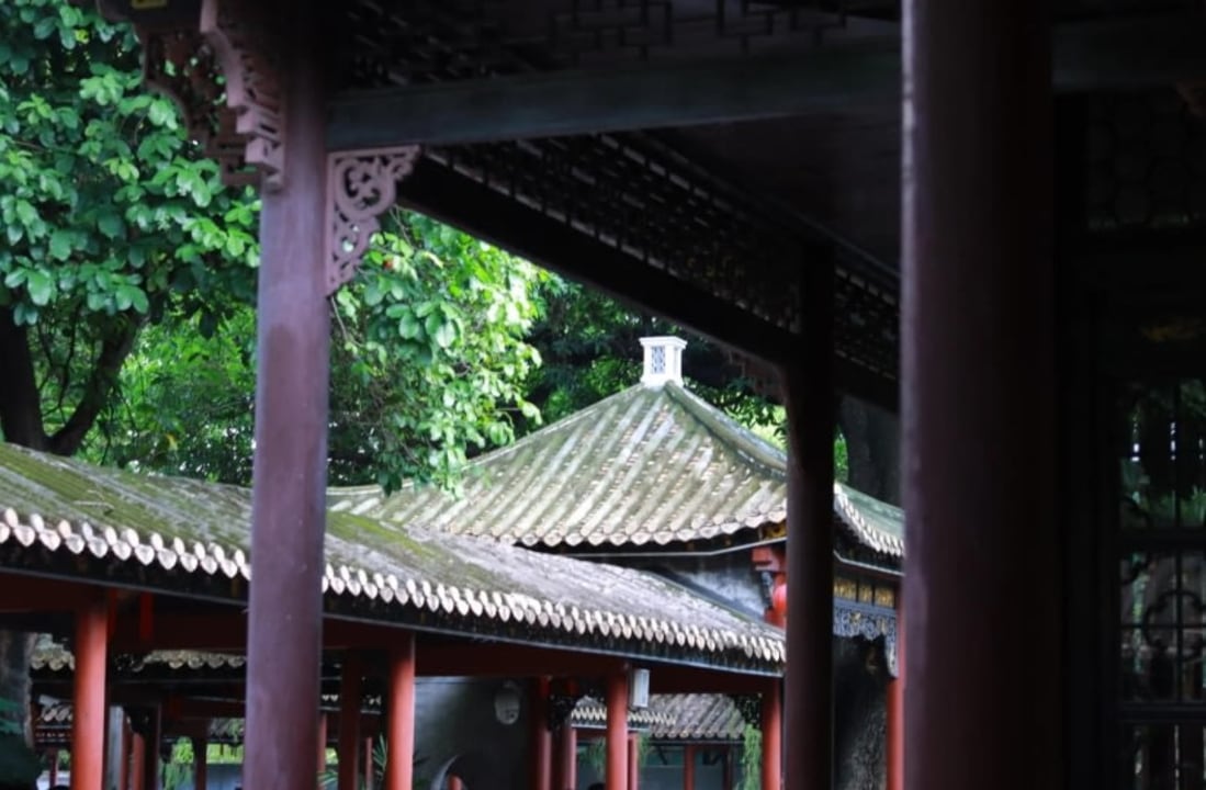 Qinghui Garden, Fengjian Water Town, ancient stone bridges and traditional alleyways