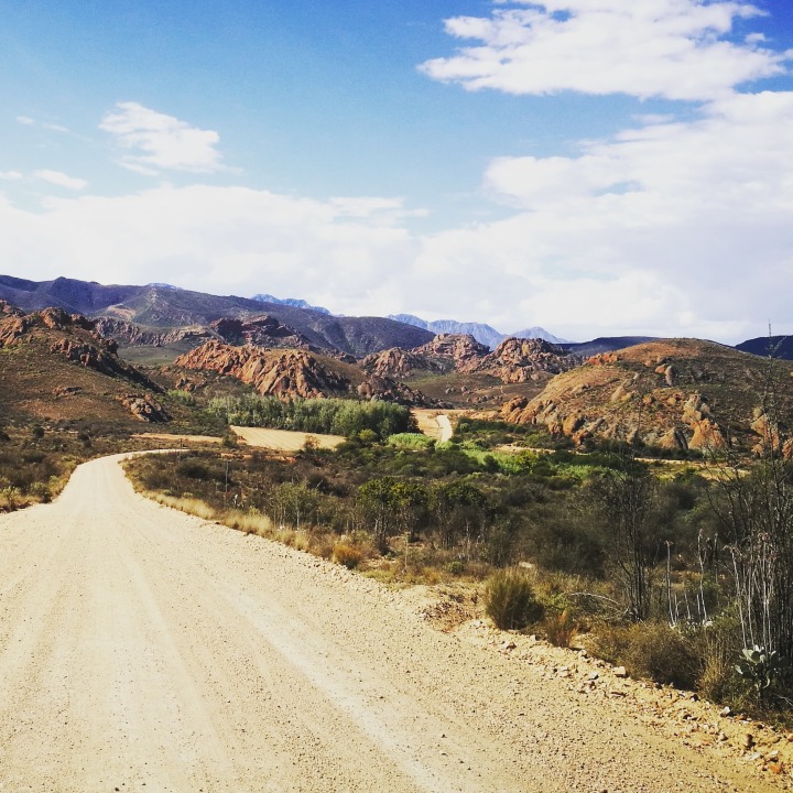 Wilderness lakes, Swartberg Pass mountains, Prince Albert village