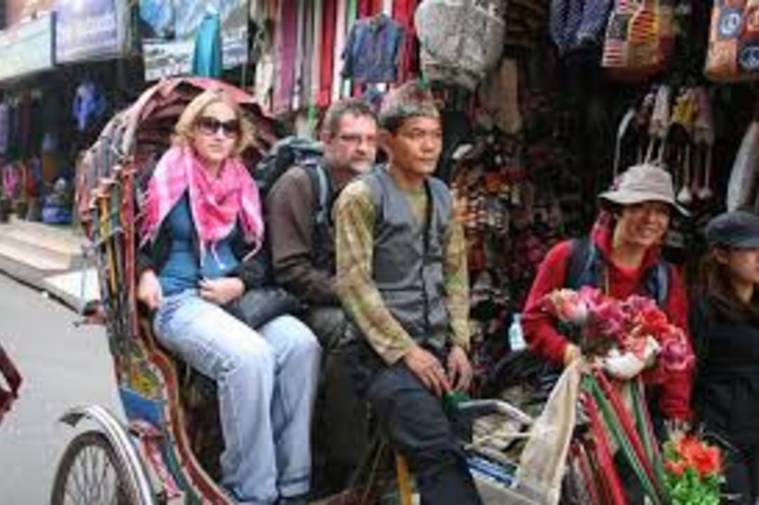 Thamel streets, Keshar Mahal palace complex, Kathmandu Durbar Square, Ason Market spices