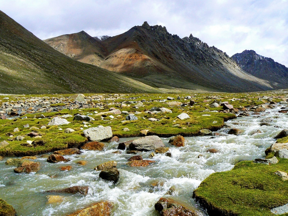 Milam Glacier, Nahar Devi temple, Nanda Devi peaks, waterfalls near Mapang