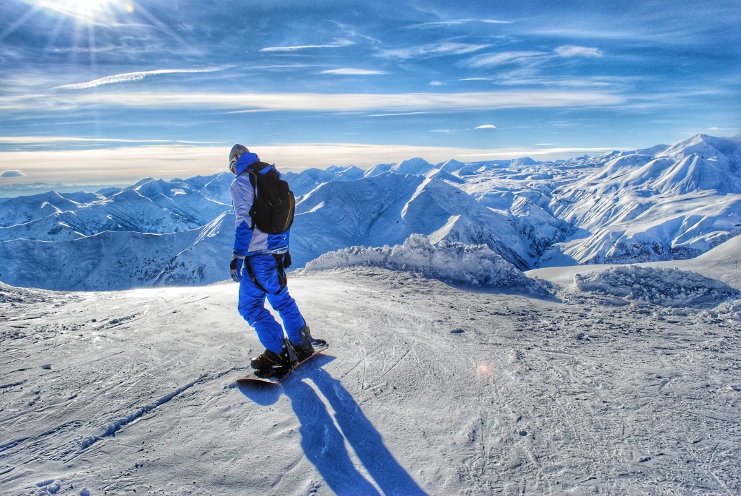 Gudauri slopes, Tetnuldi pistes, Hatsvali runs