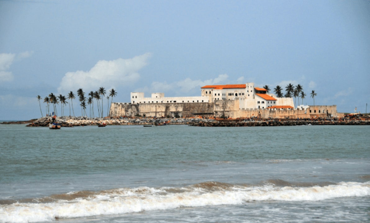Elmina Castle, Elmina Fishing Village, vibrant fish market