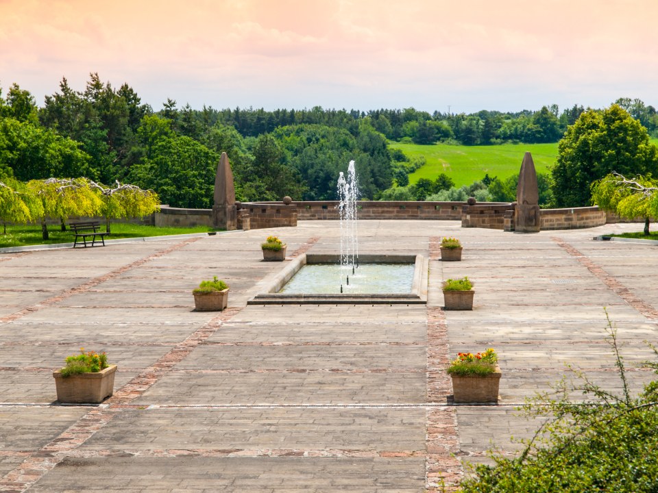 Lidice ruins, Panenské Břežany mansion, Church of Sts. Cyril & Methodius, Ďáblice Cemetery