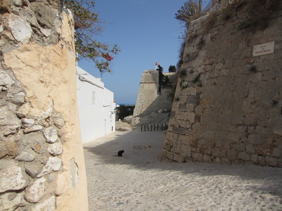 Plaza Vara de Rey, Dalt Vila, cathedral, port