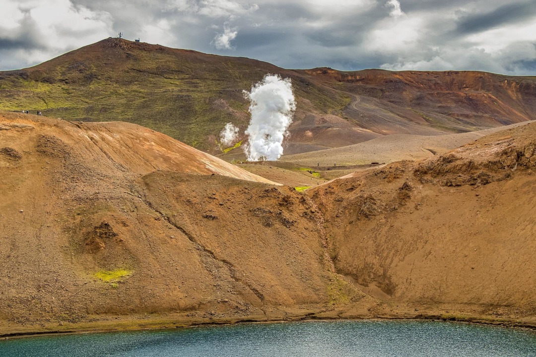 Reykjavik, 2021 and 2022 eruption sites, recent lava fields
