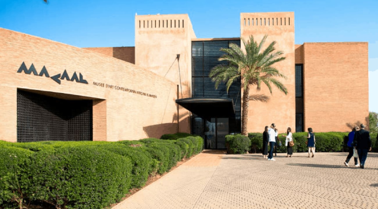 Museum of African Contemporary Art Al Maaden (MACAAL), Palmeraie camel ride, Marrakech