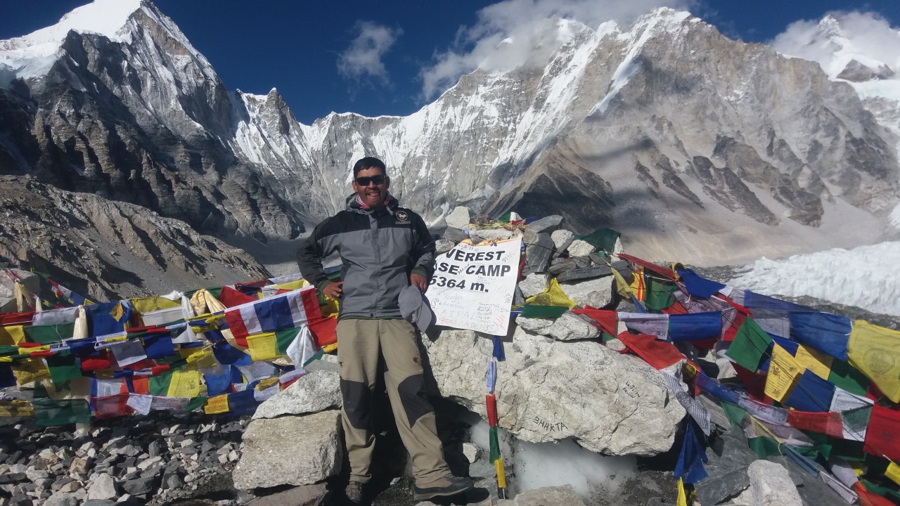 Kala Patthar panoramic views, Everest Base Camp, Namche Bazaar, Tengboche
