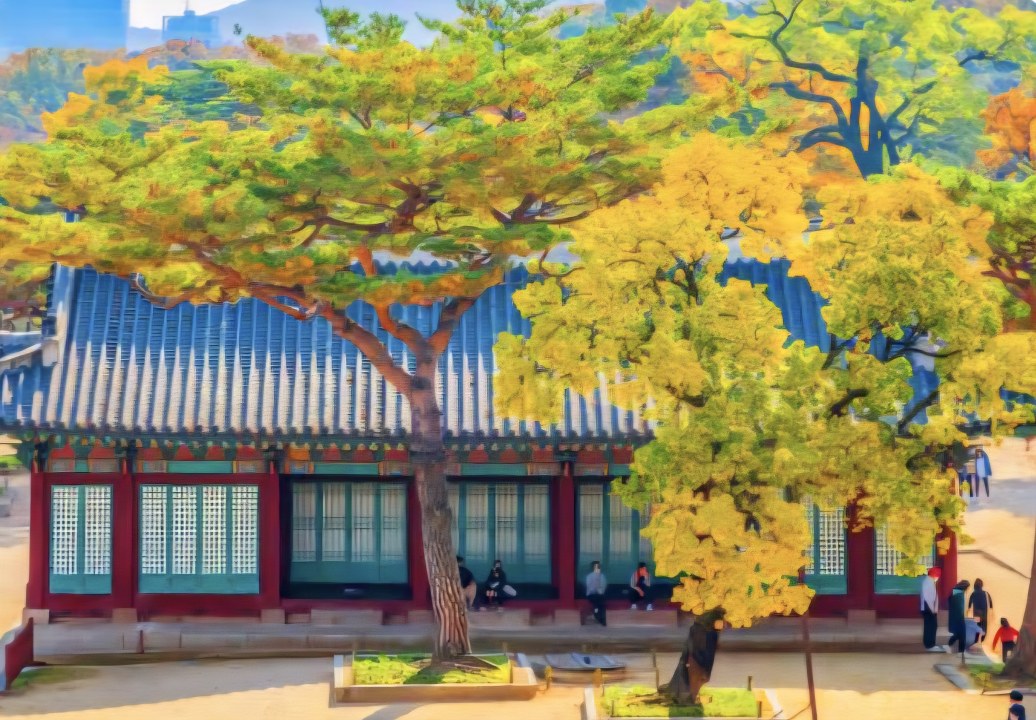 Changgyeonggung Palace, Royal Garden, lotus ponds, serene courtyards