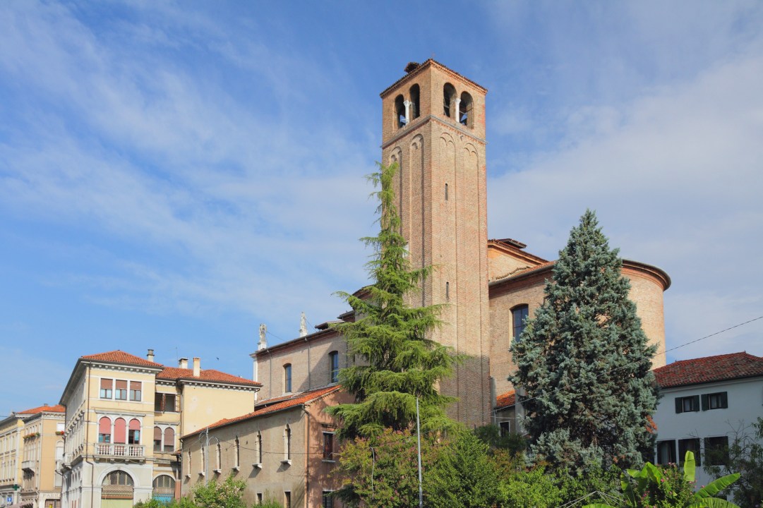 Clock Tower in the Main Square, Cinema Excelsior, Duomo with its white facade