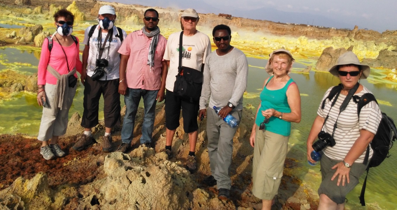 Simien Mountains National Park, Erta Ale lava lake, Dallol salt pans, Lake Tana monasteries