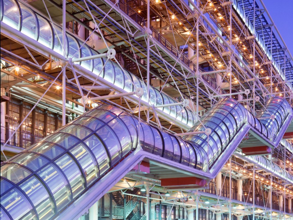 Louis Vuitton Foundation, Bois de Boulogne, Centre Pompidou