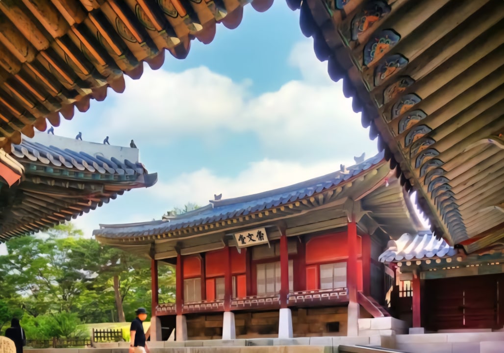 Changgyeonggung Palace, Royal Garden, lotus ponds, serene courtyards