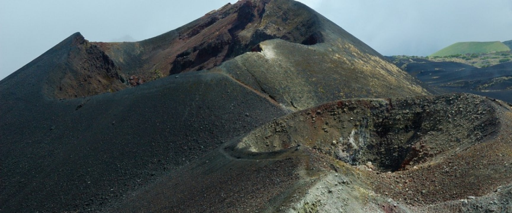 Mount Cameroon summit, Buea at the foot of Mount Cameroon, Limbe black beaches, Manengouba twin crater lakes