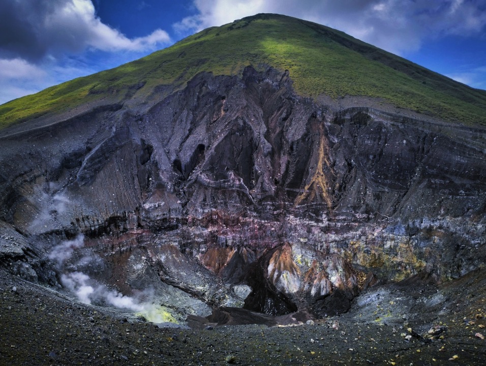 Mount Lokon crater, Mount Mahawu crater, Pelangi Garden, Kakaskasen Volcano Observatory