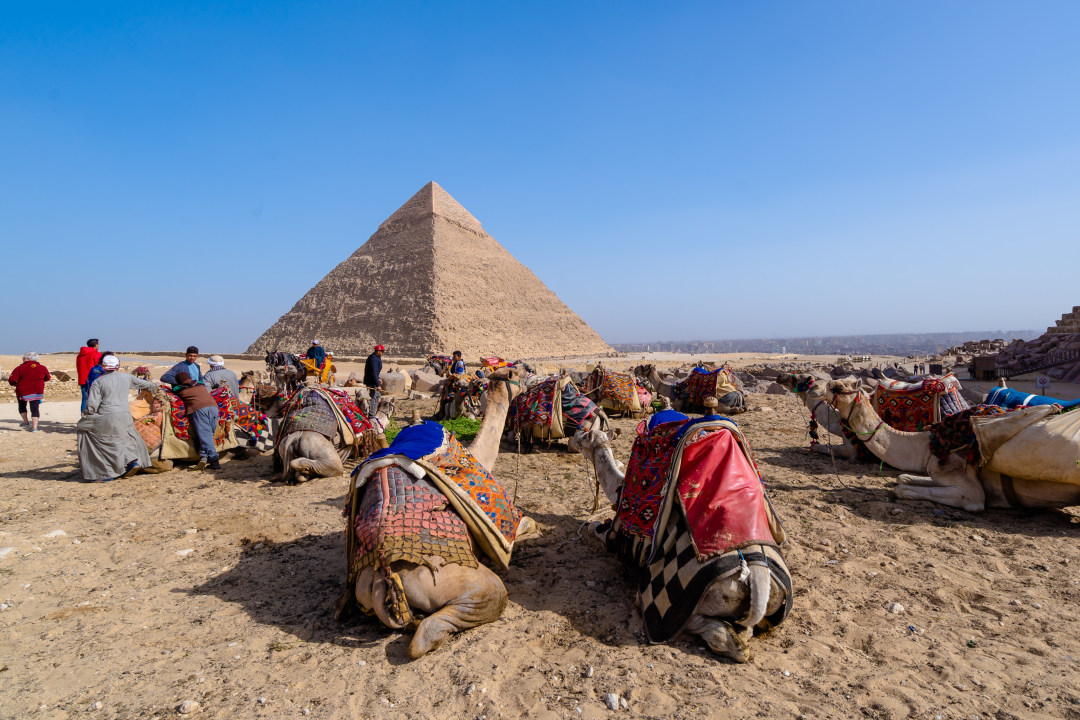 Great Pyramid of Giza, Great Sphinx of Giza, Pyramid of Djoser