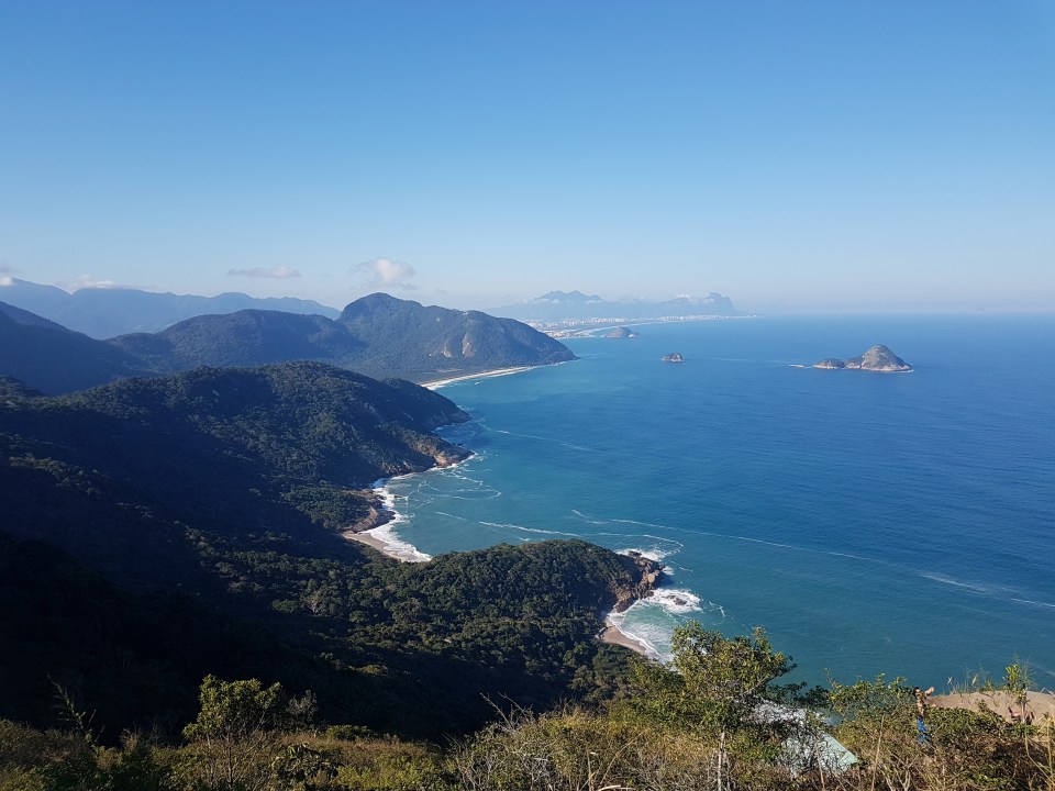 Pedra do Telegrafo, Grumari Beach, Marambaia estuary
