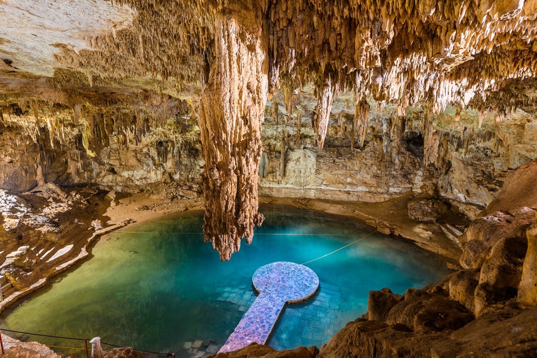 Chichén Itzá, Kukulkan Pyramid, Cenote Hubiku