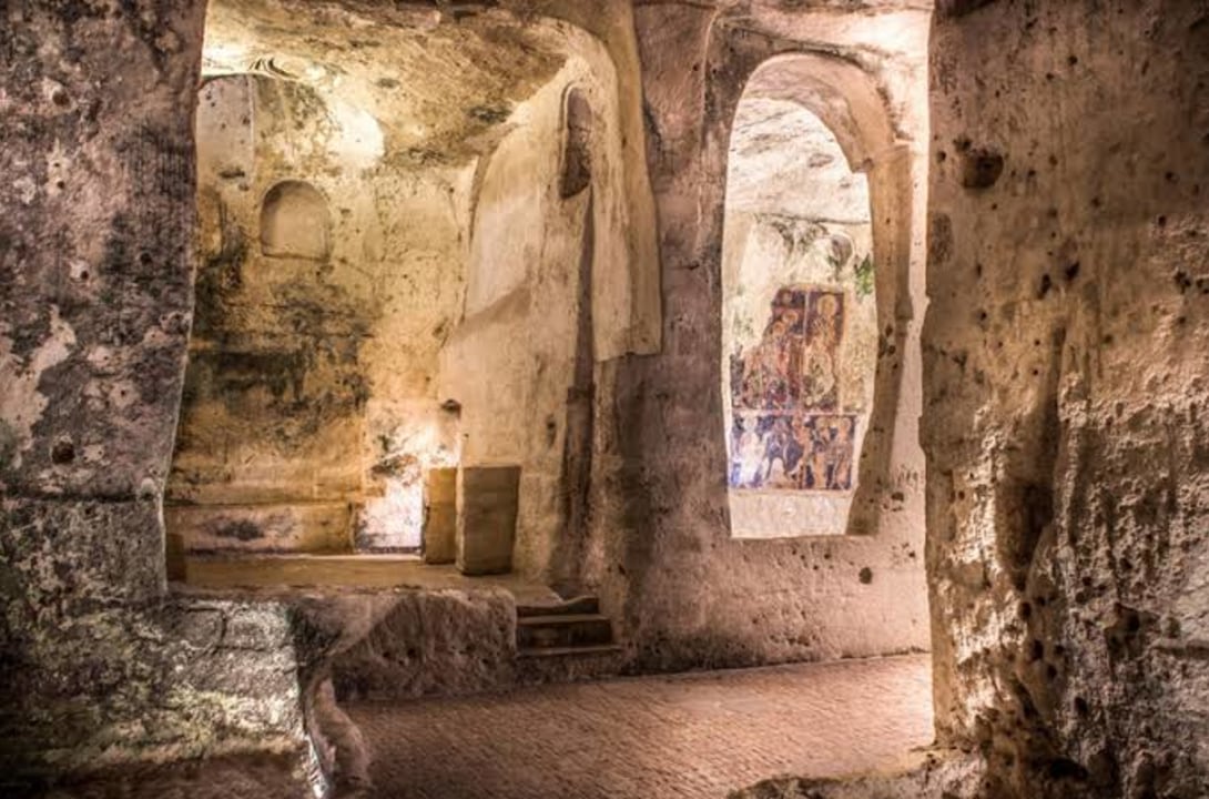 Sassi di Matera, Sasso Caveoso and Sasso Barisano, Apulian-Romanesque Cathedral, Belvedere di Murgia Timone