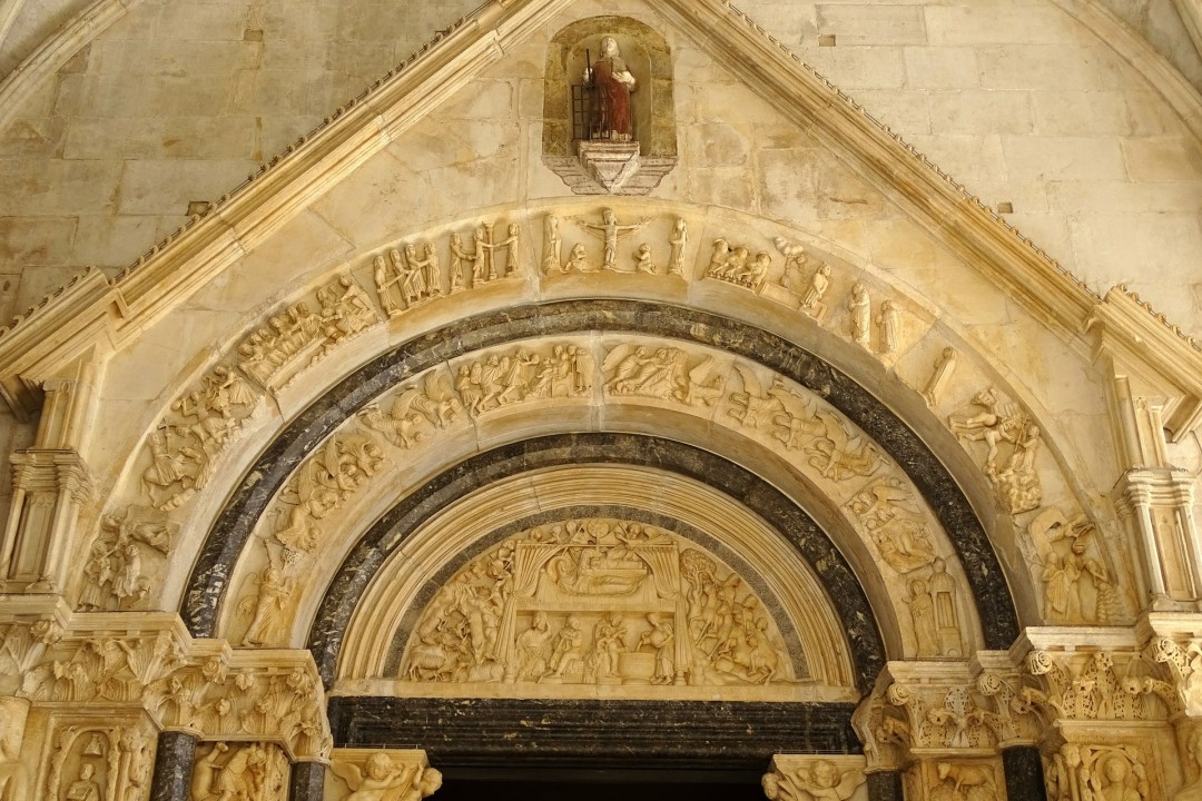 Kamerlengo Castle, Cathedral of San Lorenzo (Trogir), ruins of Salona, Diocletian's Palace