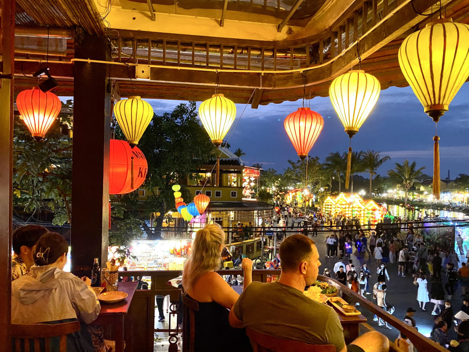 Coconut Village basket boats, Thu Bon River, Hoi An Ancient Town, Japanese Bridge