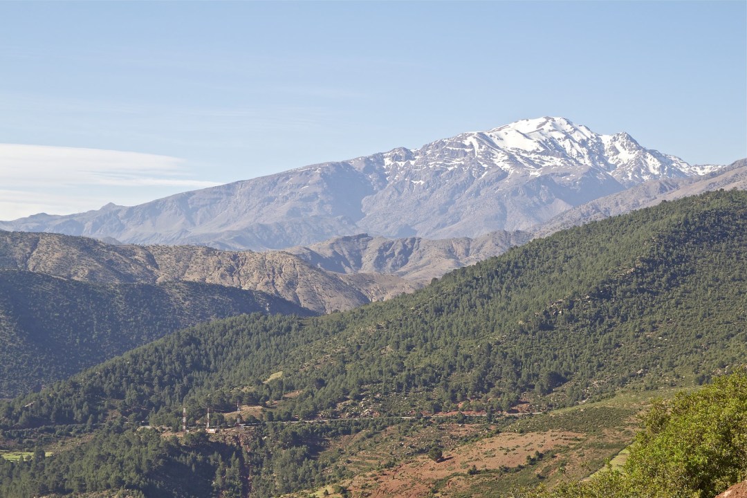 High Atlas Mountains, Houze plain, Imlil valley, Asni villages