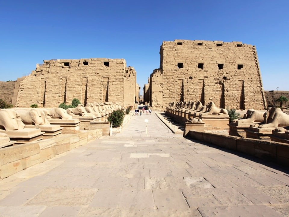 Avenue of Sphinxes, Karnak Temple, Great Hypostyle Hall, Luxor Temple