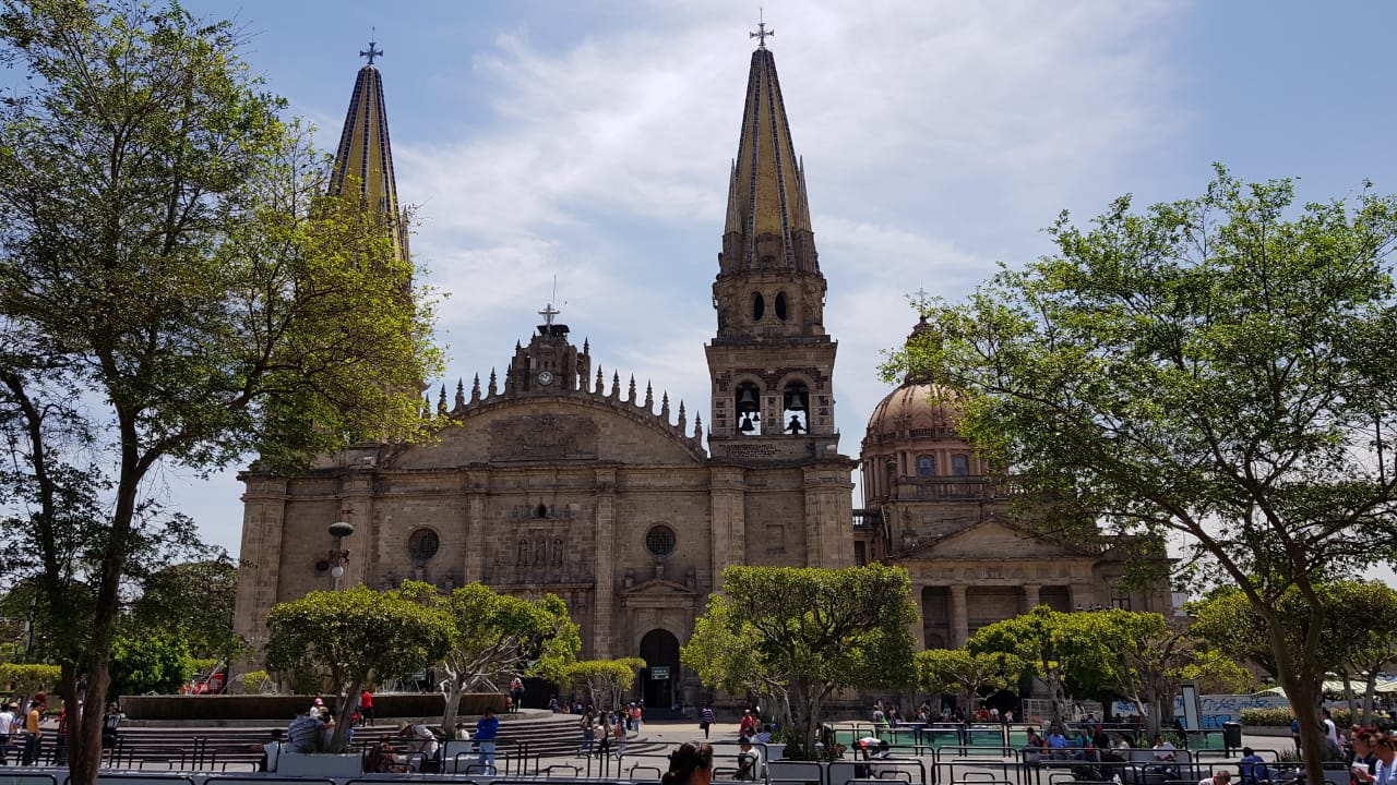 Glorieta Minerva water fountain, Guadalajara Cathedral, Hospicio Cabañas, Liberty Market
