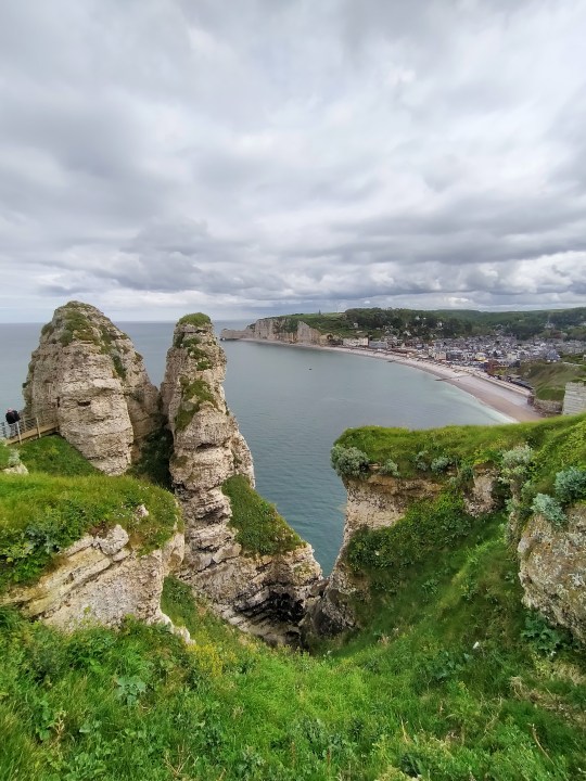 Étretat cliffs, Port of Honfleur, Trouville fish market, Deauville sandy beach