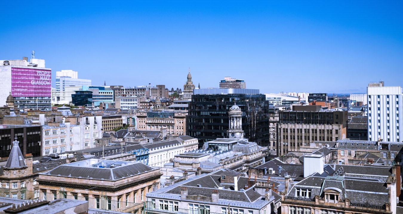 George Square, City Chambers, Glasgow Cathedral, Glasgow Necropolis