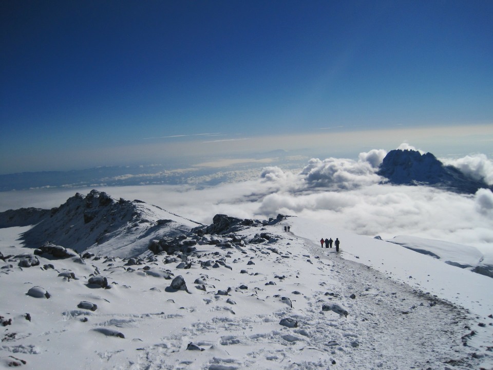 Stella Point sunrise, Uhuru Peak summit, Western Breach