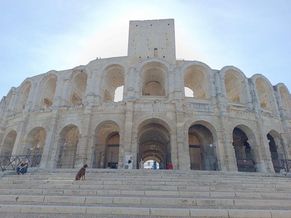 Arles Amphitheatre, Cafe Van Gogh, Camargue, flamingos