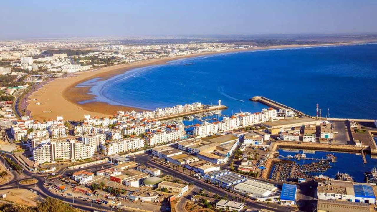 Medina of Essaouira, Essaouira beach, argan forest of Tmanar