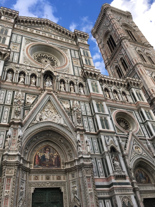 Piazza del Duomo, Florence Cathedral, Giotto's Campanile, Brunelleschi's Dome