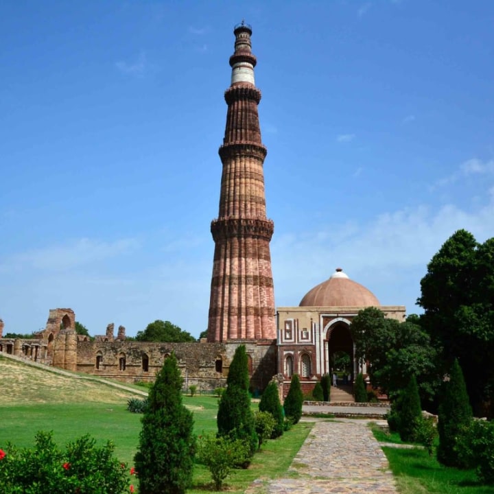 Taj Mahal, Amber Fort, Qutub Minar, Hawa Mahal