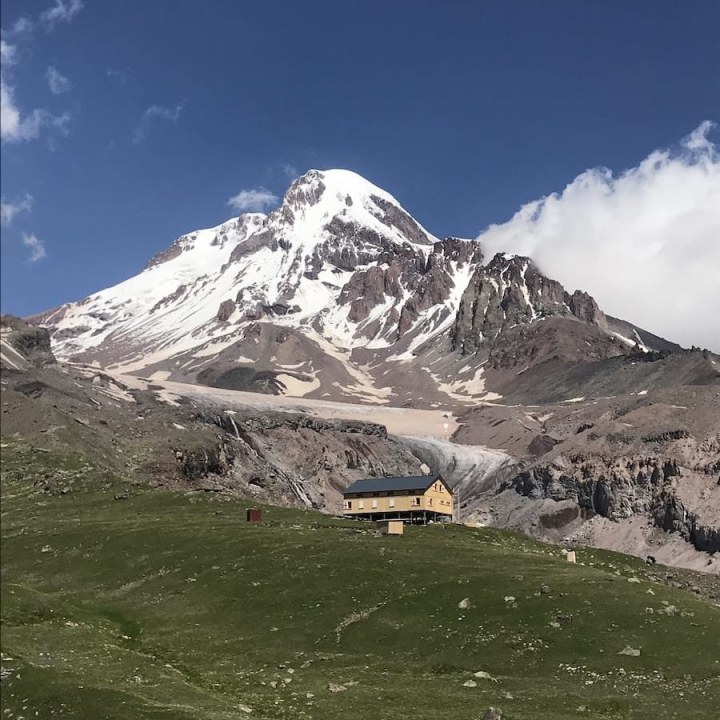 Genaldon thermal springs, Kolka River, Miley Glacier, Kazbek plateau