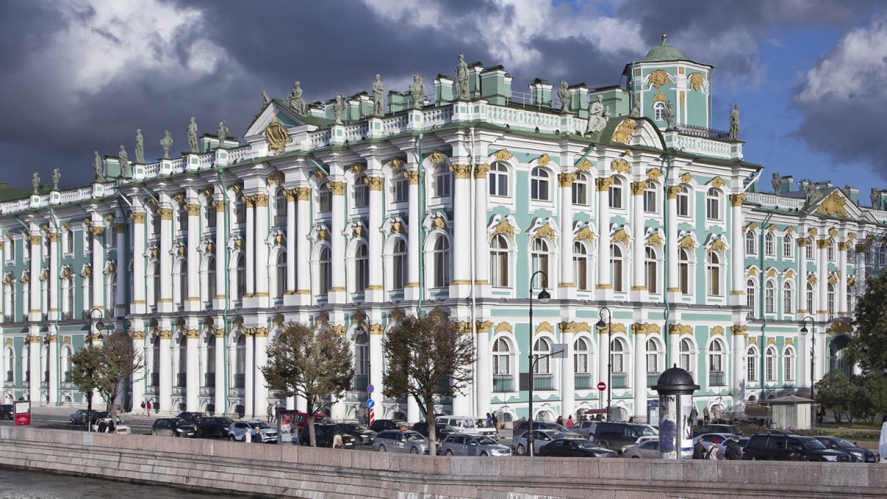 Winter Palace, Alexander Column, Pavilion Hall, Peacock Clock