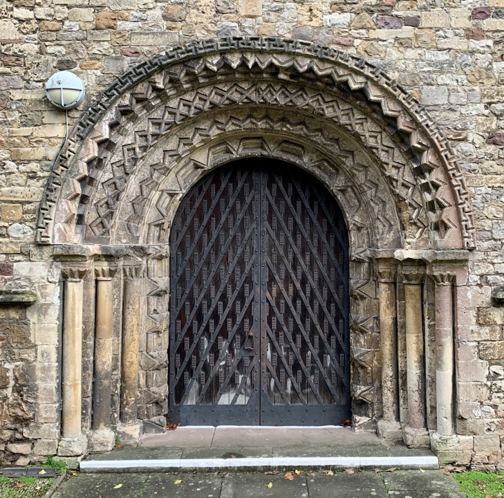 Llandaff Cathedral, Galilee Chapel's Celtic stones, St Illtud's Church