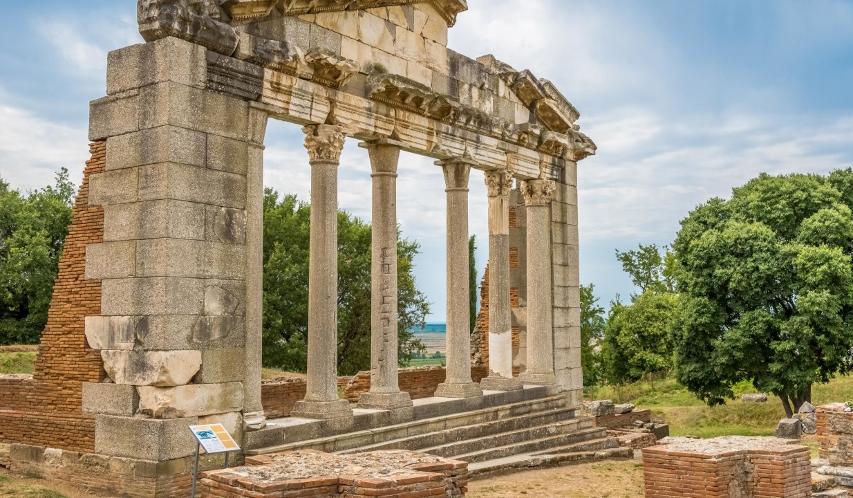 Shen Meri Monastery and Church, Arch of Triumph, Forum and Agora
