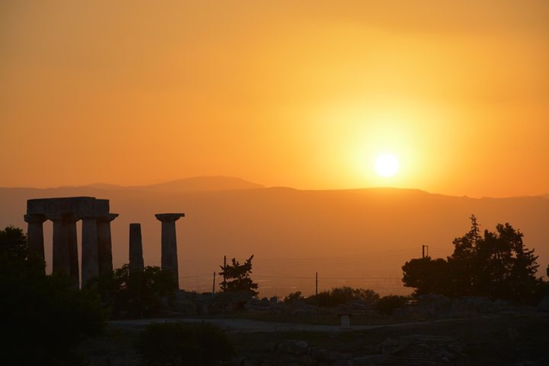Ancient Corinth, Temple of Apollo, Archaeological Museum of Ancient Corinth, Acrocorinth