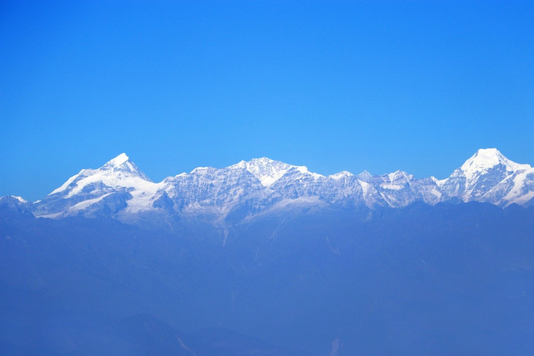 Nagarkot sunrise, Mount Everest and Annapurna vistas, Changunarayan Temple